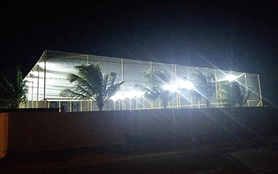 Iluminação para quadras esportivas