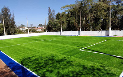 Piso para quadra de futebol